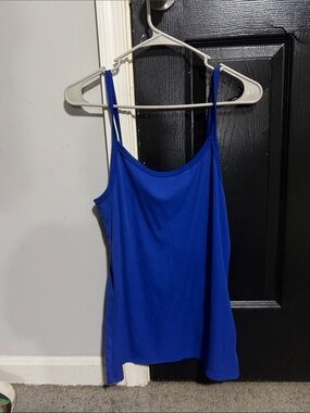 No Boundaries Royal Blue Spaghetti Strap Tank